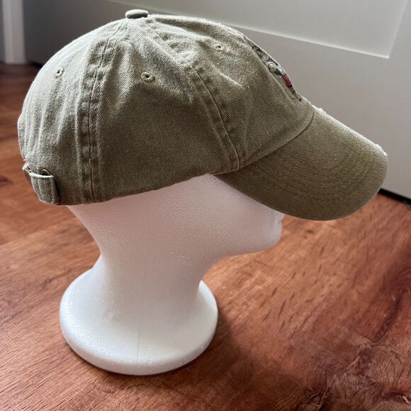 Disneyland Parks Hat Mickey Mouse Baseball Cap Youth Distressed Strapback Green - Picture 3 of 7